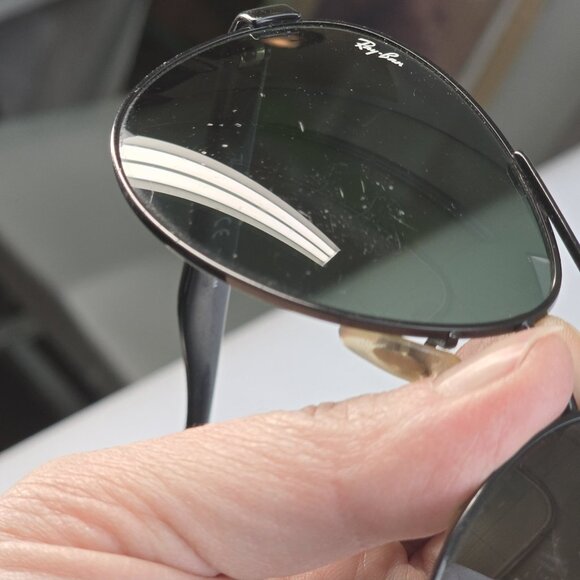 Ray-Ban Men's RB3457 Aviator Sunglasses (some flaws) - Picture 7 of 9